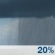 Sunday: A chance of rain before 2pm, then showers likely and possibly a thunderstorm between 2pm and 5pm, then a chance of showers and thunderstorms after 5pm.  Cloudy, with a high near 61. Light south southwest wind becoming west southwest 6 to 11 mph in the morning.  Chance of precipitation is 60%. New rainfall amounts of less than a tenth of an inch, except higher amounts possible in thunderstorms. 